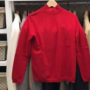 Woman’s 2-Ply Cashmere mock Turtleneck Sweater